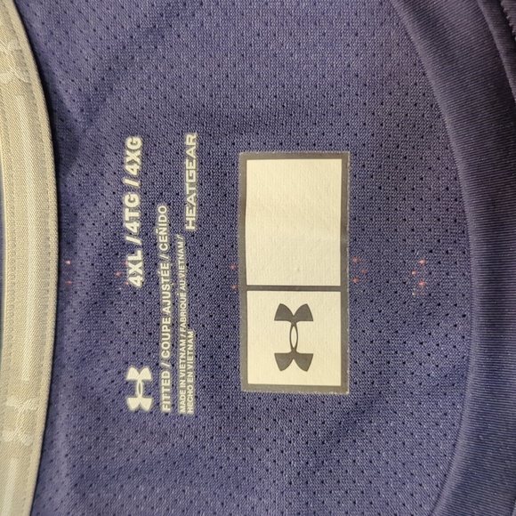 Under Armour Auburn Tigers 4XL Heatgear Jersey Shirt - Picture 4 of 8